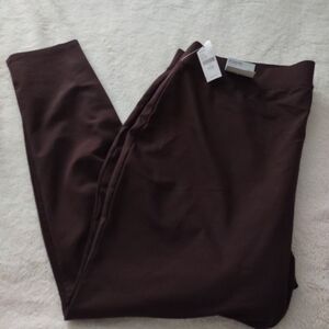 Catherines leggings Women's 3XL brown New with tags $49.95